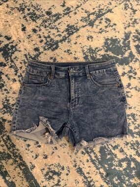 Born Primitive Flex stretchy Jean shorts like new